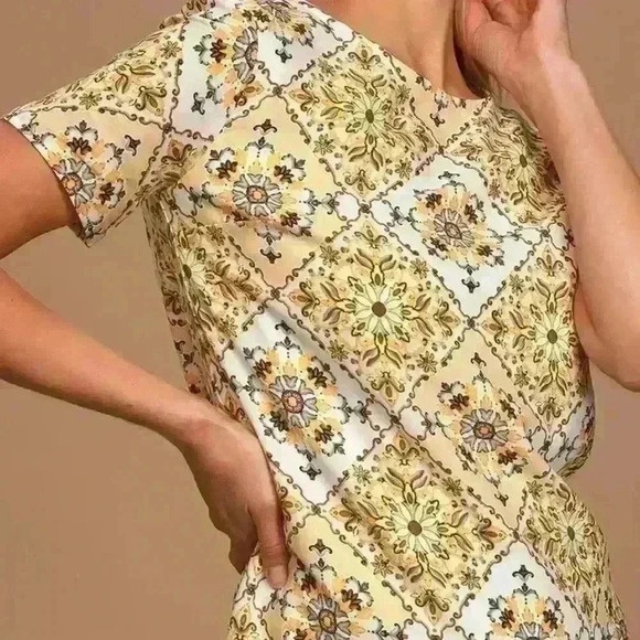 Lulus Yellow Dandy Lion Shift Dress - Picture 3 of 8